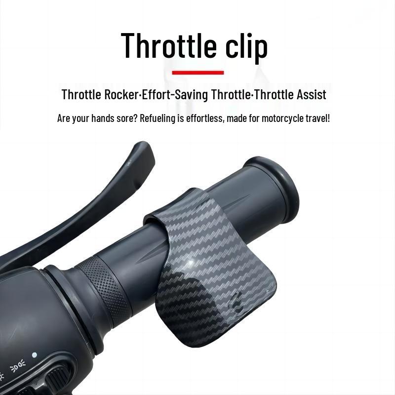 Electric Motorcycle Throttle Booster Grips with Cruise Control Assist