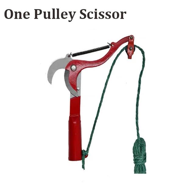 

Высотные трехшкивные ножницы для обрезки деревьев, секатор для веток, садовые ножницы, пила, режущие инструменты без стержня красный