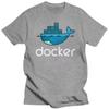 Docker Logo T-Shirt Linux Javascript Computer Rogramming Developer T-Shirt Programmer Coder Women T-Shirt Gift Creative Top