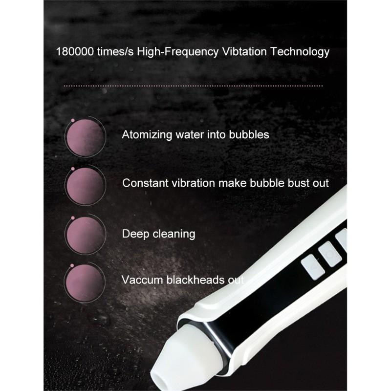 Smart Visual Blackhead Instrument Blackhead Remover Vacuum Cleaning Facial Acne Pore Suction Silica Gel Suction Head
