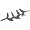 2Pair RC Drone Propellers 3 Blades Quick Release Propellers Replaccement for FPV ComboGold Edge