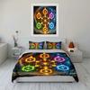 "Elemental Magic Set for Mystics" Exquisite three-piece bedding set gift for kids and adults