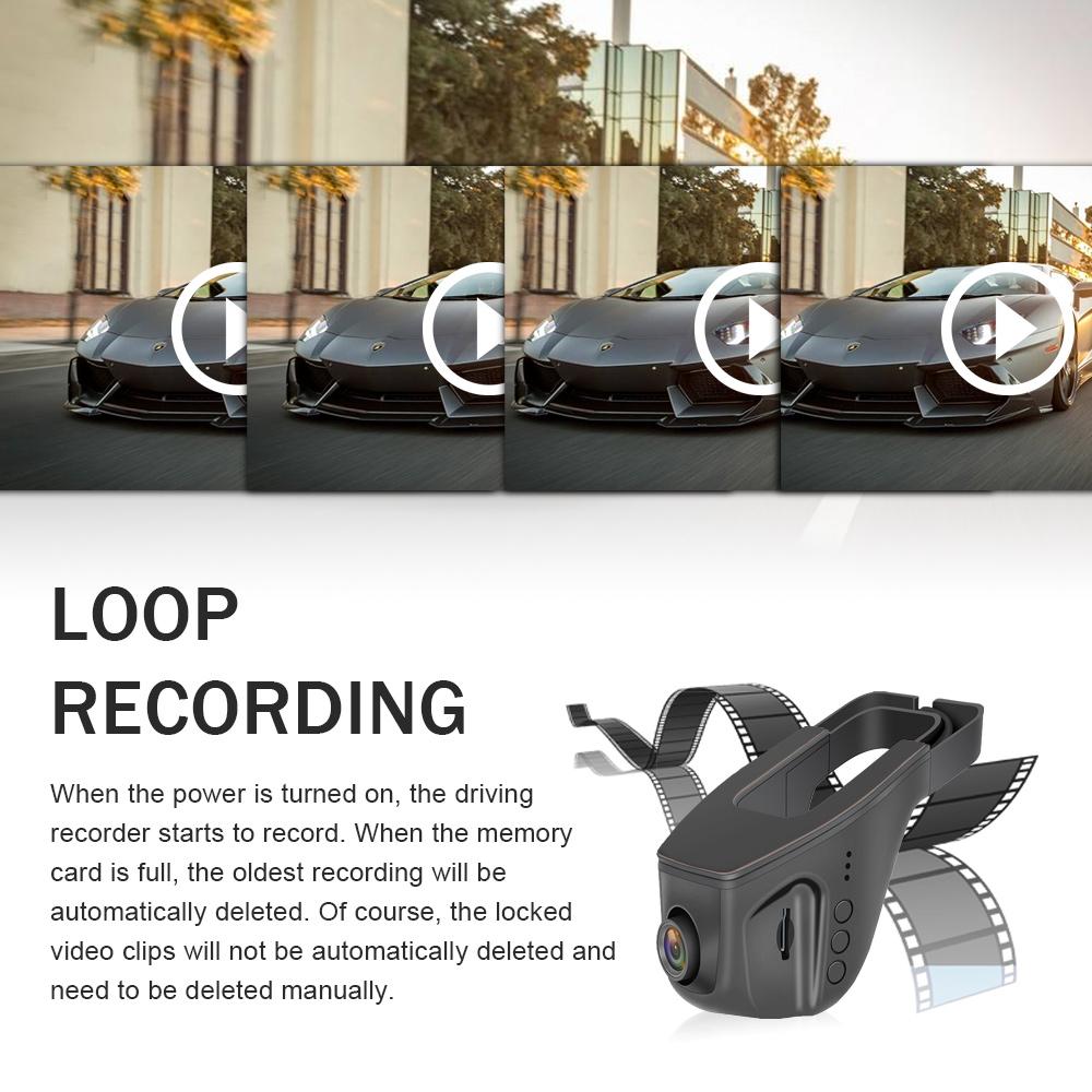 WIFI Wireless Car DVR Dash Cam Full HD 1080P Night Vision Driving Recorder Video Recording Dash Camera Auto Registrar Dashcam