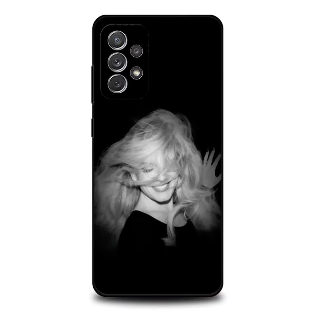 Singer A-Adele Phone Case For Samsung S25,S24,S21,S22,S23,S30,Ultra,S20,Plus,Fe,Lite,Note,10,9,5G Black Cover