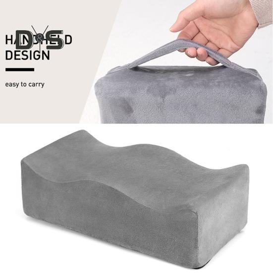 Hip Levage Coussin Memory Foam Butt Lift Pillow Leg Support Cushion for Hip Surgery Recovery Removable Washable Cover Anti-Slip Bottom Leg Supporting