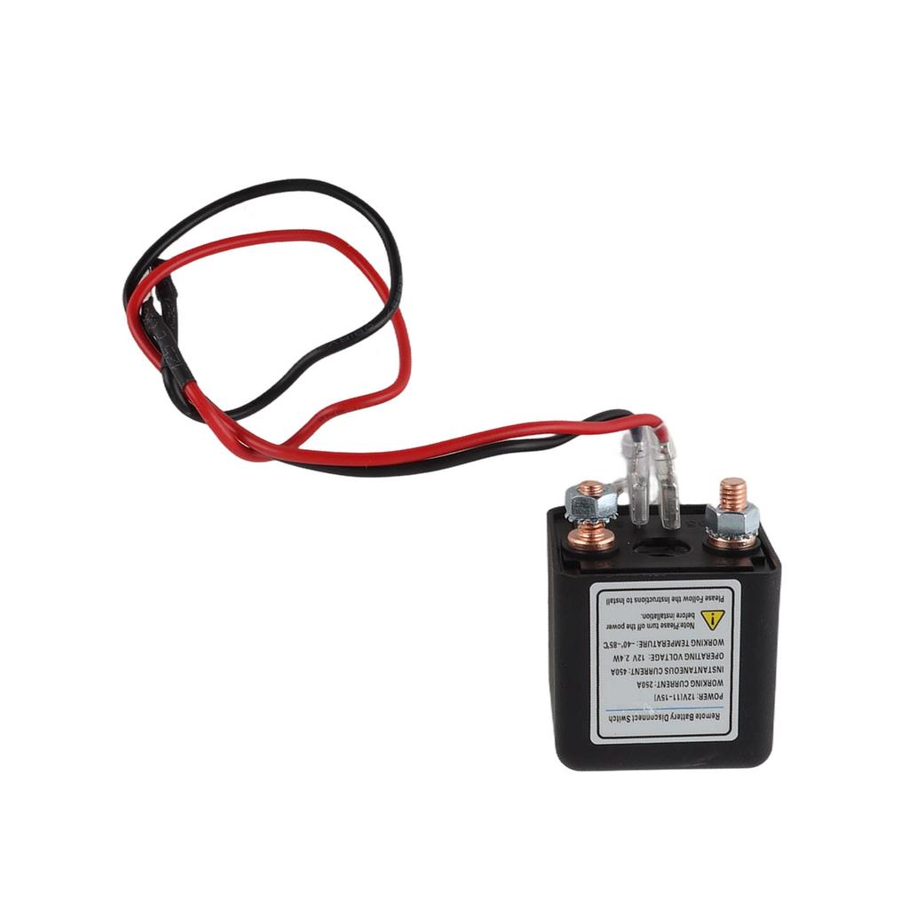 Remote Battery Disconnect Switch 12V 250A Upgraded Long Distance Control Prevent Battery From Draining