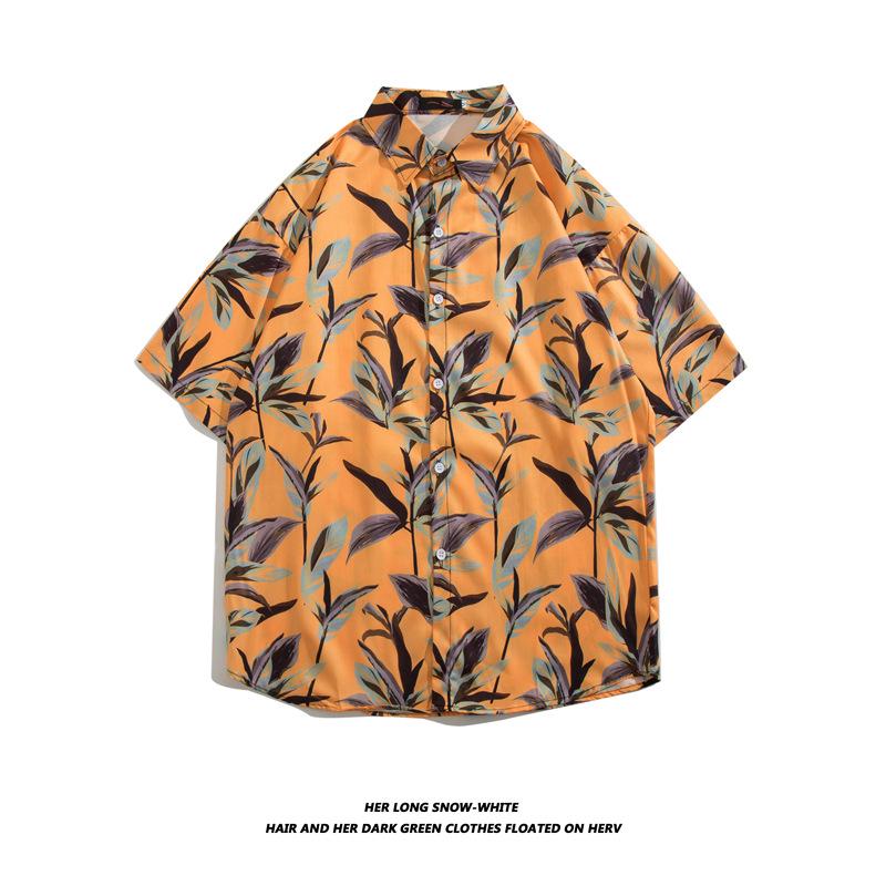 Men's Southeast Asian Style Quick-Dry Beach Vacation Shirt