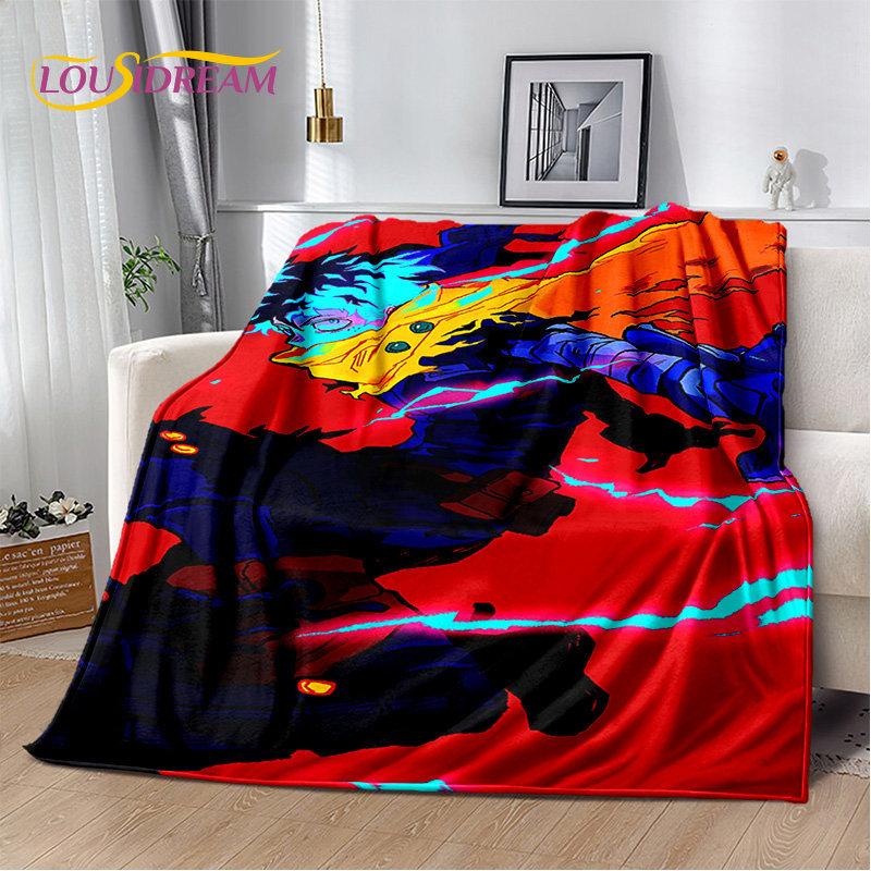 Anime My Hero Academia Cartoon Soft Plush Blanket,Flannel Blanket Throw Blanket for Living Room Bedroom Bed Sofa Picnic Cover 3D