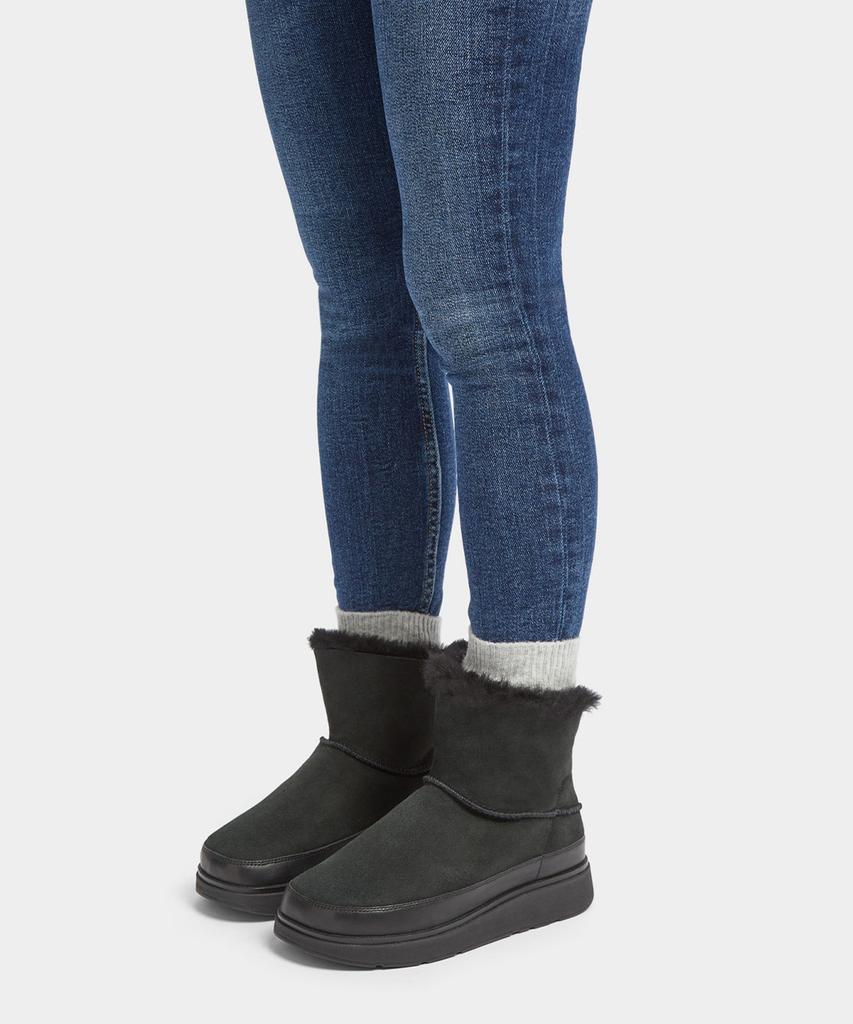 Fitflop Zen-Ff Shearling Mini Ugg Boots All Black