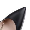 Women's high-heeled single shoes, sexy European and American style spring and summer new waterproof table thick heel large size low-top shoes