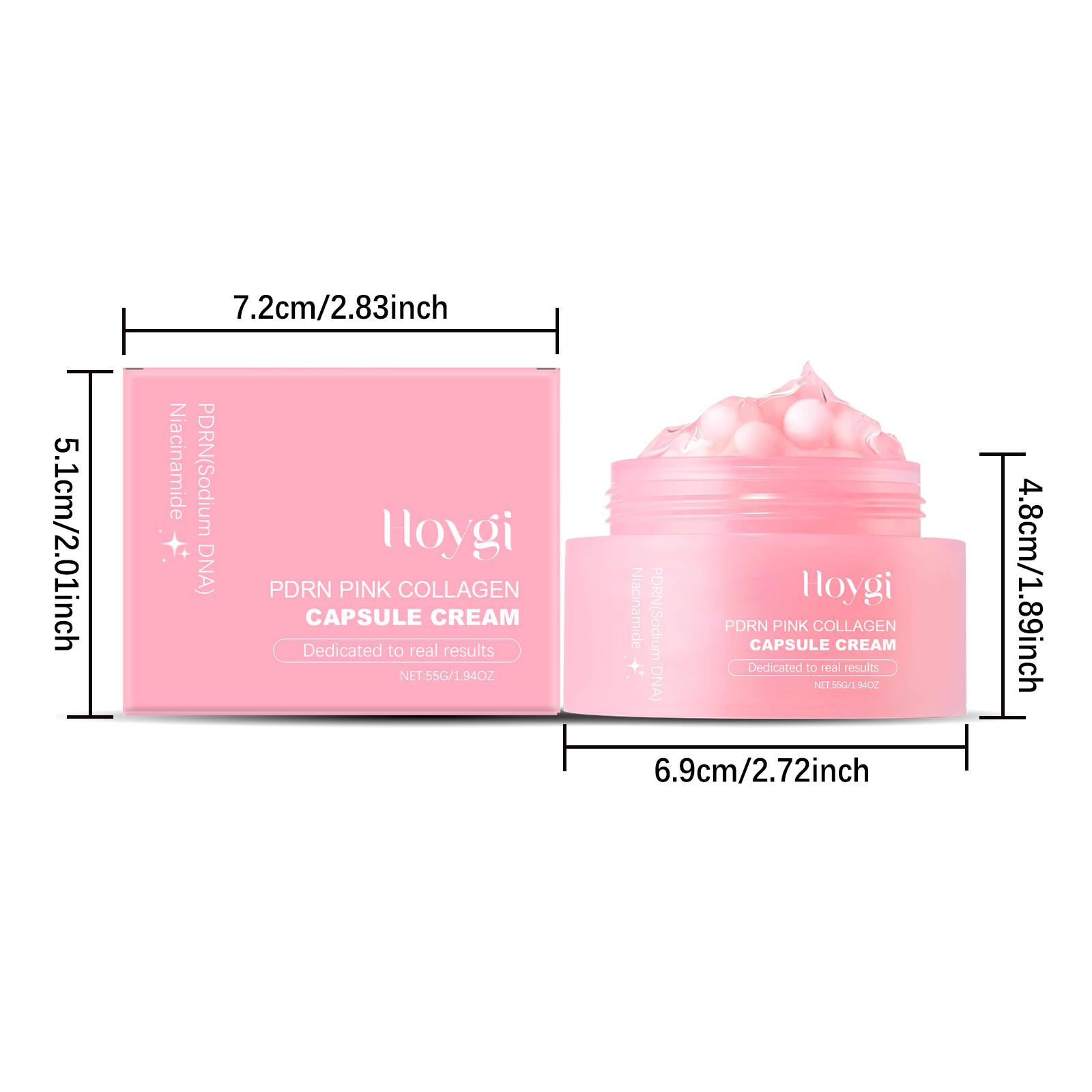 

HOYGI Collagen Face Serum High Protein Skin Oil Control Lasting Moisturizing Facial Cream Firming Whitening Skin Care Face Gel 55g