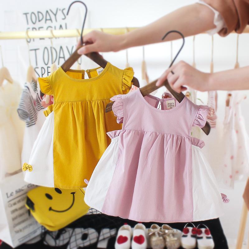 Cute Baby Girl Summer Dress 1-3 Years Old Tulle Princess Dress for Toddler Girls Sweet Infant Party Gown Clothes