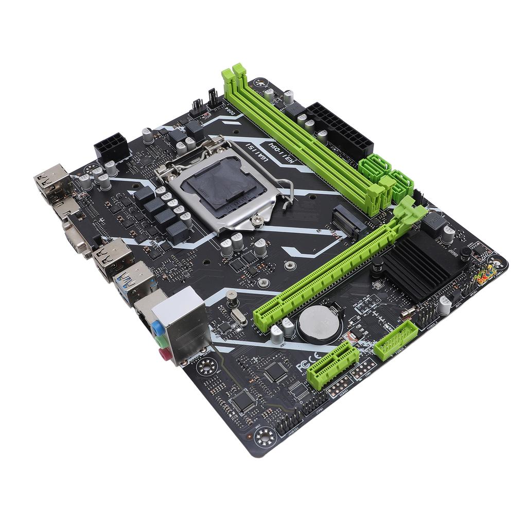 Placa Base para Ordenador de Escritorio H311 DS4 LGA1151 Memoria DDR4 de Doble Canal NVME M.2 PCI E 16X para Core I6 I7 I8 I9
