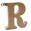 Freistehende A-Z Holz Holzbuchstaben Alphabet Hängende Hochzeit Heim Party Deko