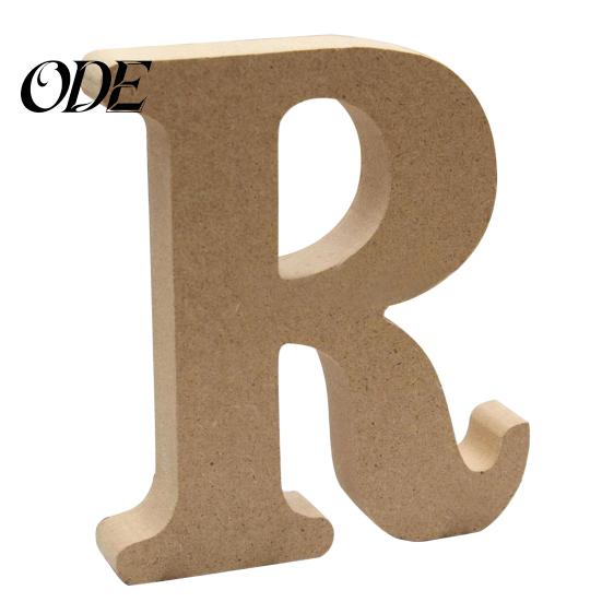 Freistehende A-Z Holz Holzbuchstaben Alphabet Hängende Hochzeit Heim Party Deko