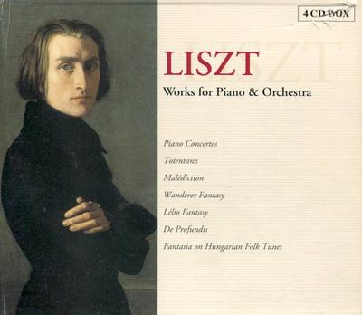 CD FRANZ LISZT; NELSON FREIRE; JENO JA - Liszt: Works for Piano & Orchestra 99936 Brilliant Class Netherland Classical Used