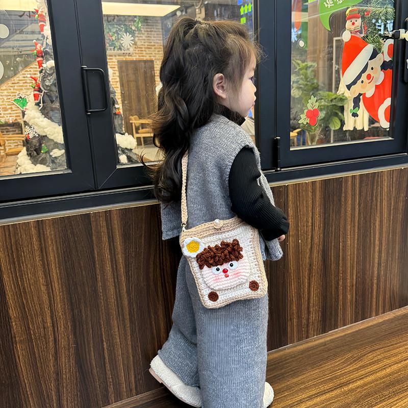 Stylish Playful And Cartoon Kids Crossbody Bag Perfect For Everyday Use And Fashion