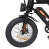 JKING FXH-002 Pro 1000W Motor E-Mountain Bike  48V 20.3Ah+20.3Ah Dual Battery 25KM/H Top Speed 150Kg Load 20 Inch Fat Tires