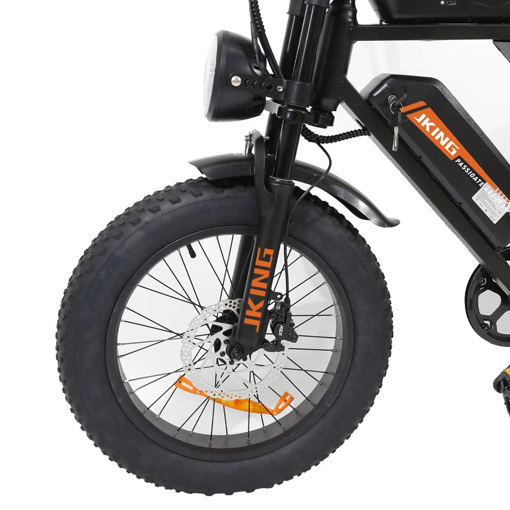 JKING FXH-002 Pro 1000W Motor E-Mountain Bike  48V 20.3Ah+20.3Ah Dual Battery 25KM/H Top Speed 150Kg Load 20 Inch Fat Tires