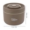 Round Shape Thermal Cooking Pot 420ml/550ml Thermal Lunch Box  Outdoor Dining