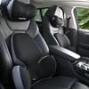 Car Headrest Relieves Neck Pain Headrest Seat Lumbar Cushion Removable Pillowcase Helps Relieve Fatigue Lumbar Support Cushion