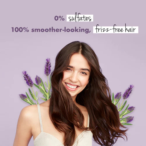 Love Beauty and Planet Natural Argan Oil & Lavender Sulfate Free Anti-Frizz Shampoo - 400ml