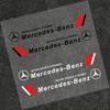2pcs Car Badge Body Decoration Sticker Auto Accessories for Mercedes Benz Amg W204 W205 W212 W213 W221 W117 PC2
