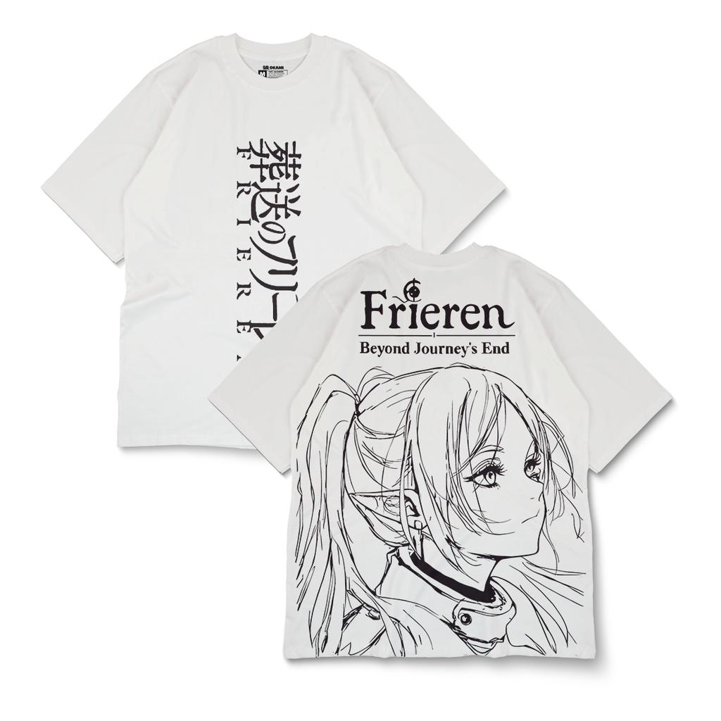 Frieren Frieren Past Memories Graphic T-shirt Men Women Anime Manga Tee Streetwear Y2K Oversized High Quality Cotton Short Sleeve Female Male Clothing