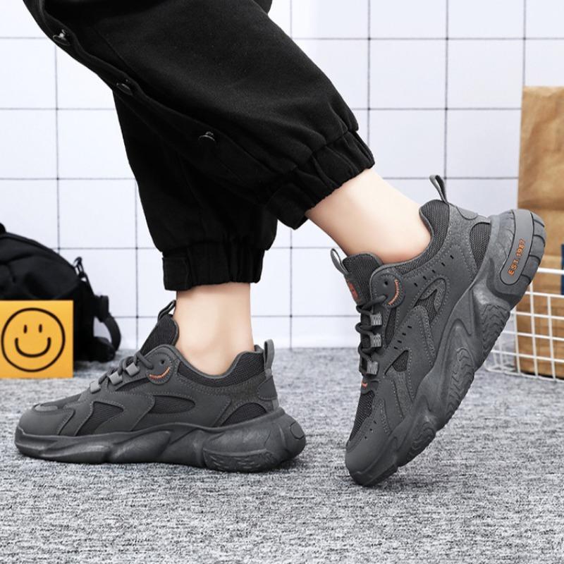 Hot Sale Men Shoes Spring Fashion Breathable Comfortable Casual Sneakers Basketball Shoe Outdoor Versatile Platform Running Shoe
