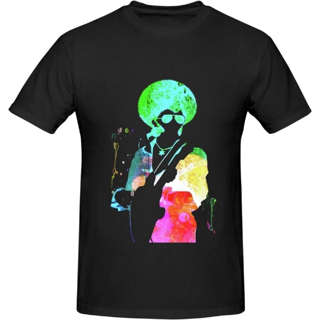 Sly and The Family Stone Heren T-shirt Basic Korte Mouw Tee Mode Klassieke Muziek Casual Top