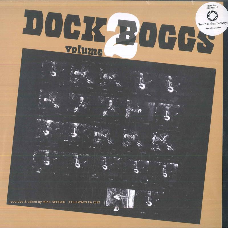 

LP Record DOCK BOGGS - Volume 2 FA2392 Smithsonian Fol 2012 US Blues