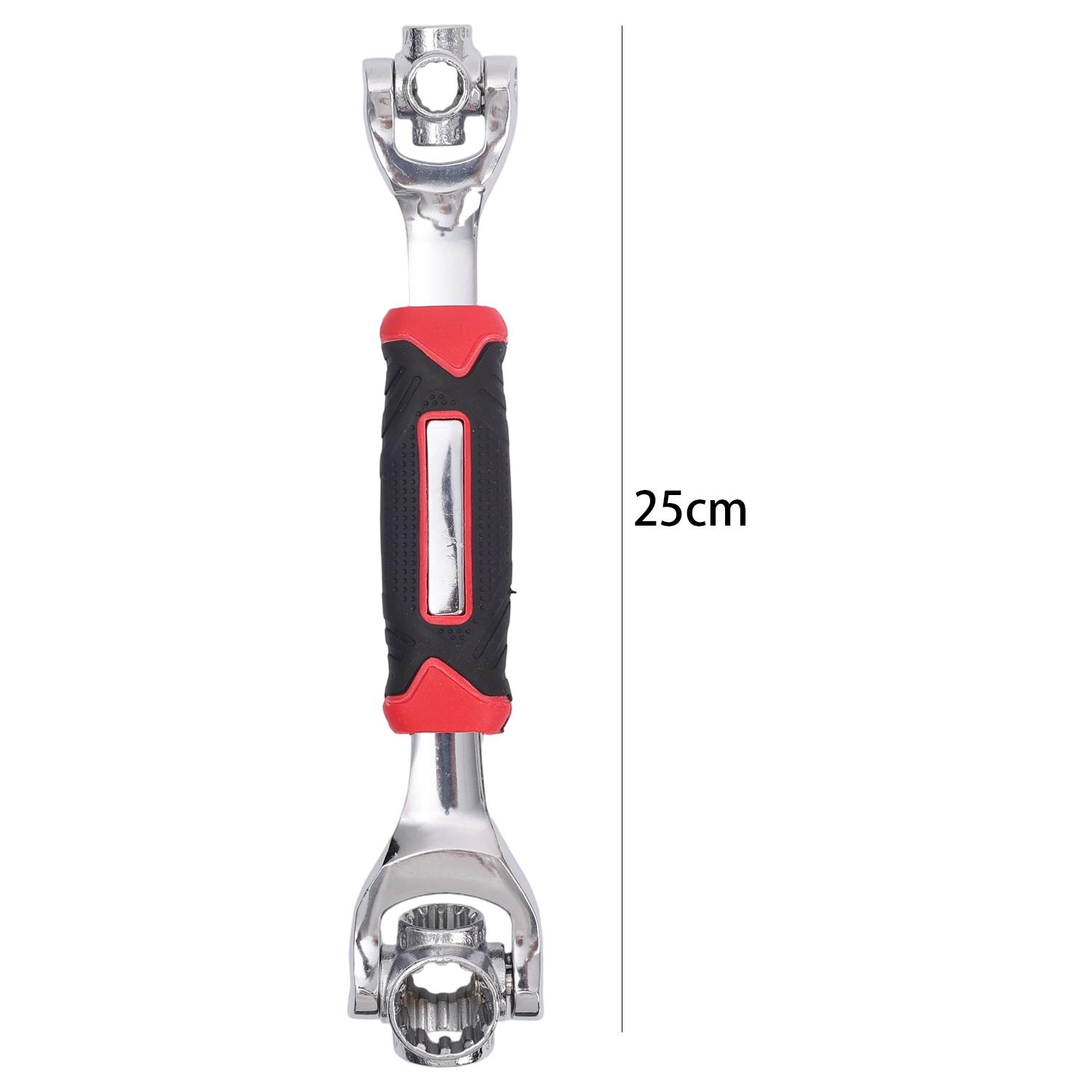 

52 in 1 Multipurpose Socket Set Universal Ratchet Wrench Spline Bolts Sleeve 360 Degree Rotation Hand Tools Car Repair Home Kit