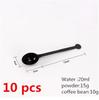 10 Pcs To 100 Pcs 10g Plastic Long Handle Measuring Spoon Milk Powder Espresso Scoop Baking Coffee Milk Tea Measure Baking Tool