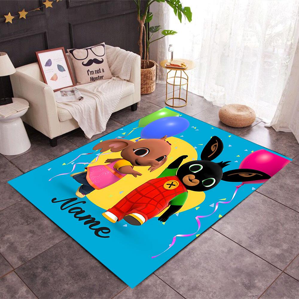 Friends Adventure Customize Your Name Floor Mat Design for Living Rooms Balcony Playrooms Kitchen Antislip Carpet Anime Office Decor Spiritual Gift
