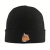 New pc Women Unisex Beanie Cute Pochita Eat RaUnisex Accessories Warm Knitted Caps Unisexga Bonnet Hats