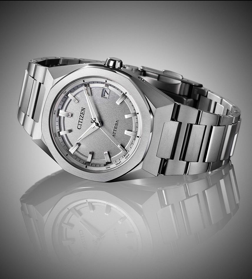 CITIZEN ATTESA Radio Controlled Super Titanium Perpetual Men’s Watch CB3040-56H
