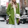 Cappotto in Lana da Donna Autunno Inverno Cardigan Giacca Monopetto