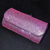 Diamond Car Glasses Case Multifunctional Sunglasses Storage Box Full of Diamonds Female Car Glasses Case Storage Bag