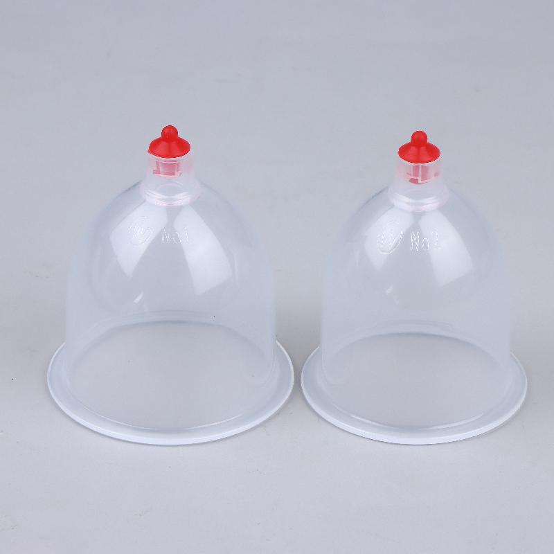 Disposable Cupping Cups For Massage Health Care Plastic Vacuum Suction Beauty Spa Tool Suction Pump Vacuum Cupping Device
