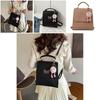 Fashionable Urban Style Embroidered Butterfly Tote Bag With Car Line Elements
