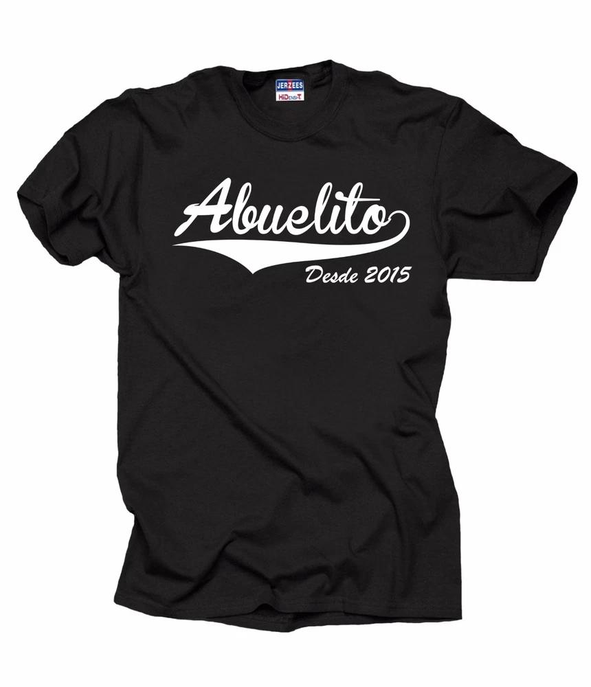 Gift For Grandfather TShirt Abuelito Desde 2015 Tee Shirt Family TShirt S