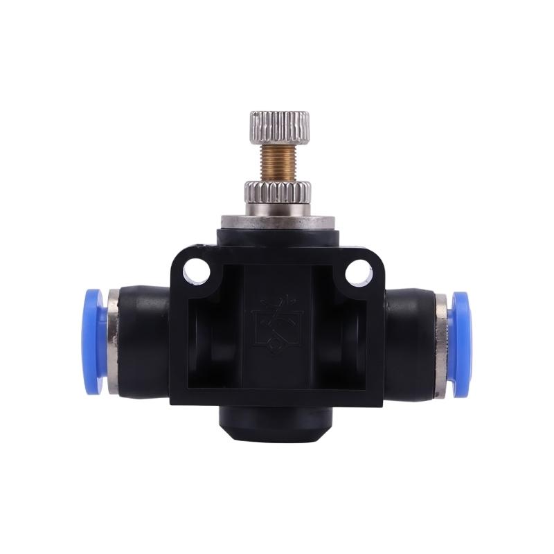 High Pressures Air Tube Fitting With Secure Sealing Pneumatic Airflows Regulator for Factory and Workshop Use