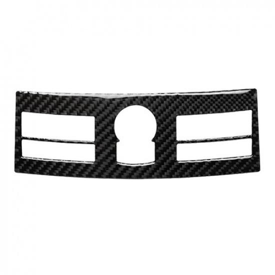 Carbon Fiber Interior GPS Navigation Frame Trim Cover For Nissan 350Z 2006-2009