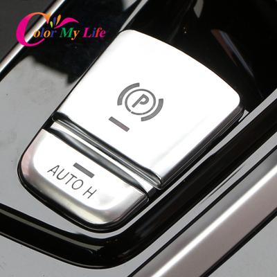 Car Central Handbrake Hold P Button Auto H Switch Decoration Cover Trim for BMW 5 Series G30 X3 G01 X4 G02 6GT 2018-