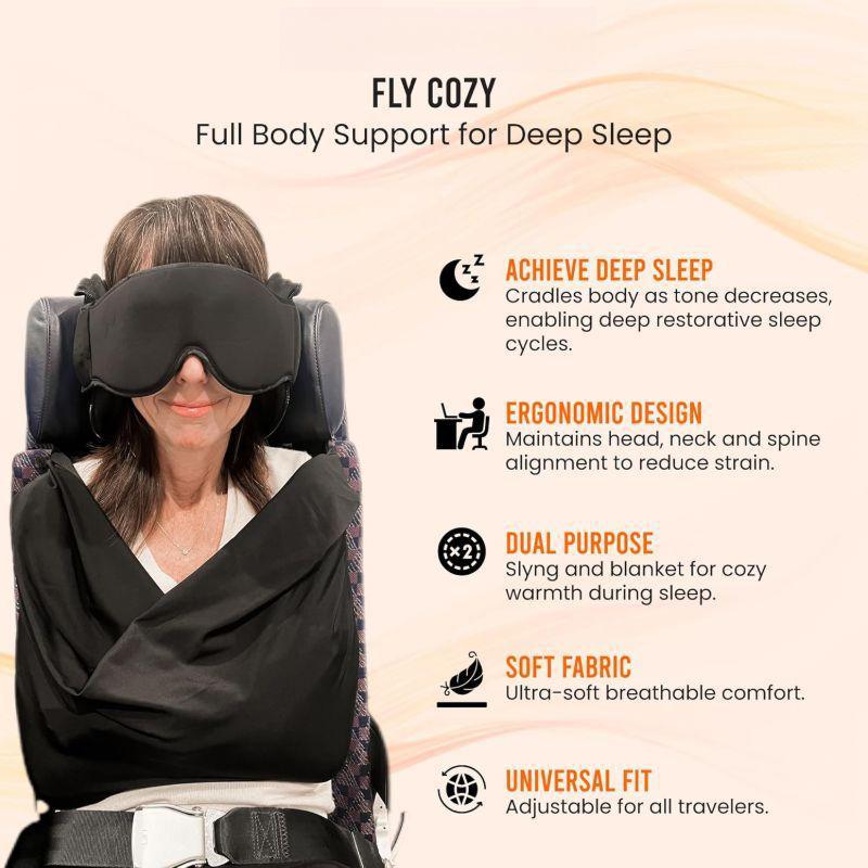 1 Set Flights Travel Pillows Pure Memory Neck Pillow Eye Mask Comfortable Breathable Cover Machine Washable Airplane Travel Kit