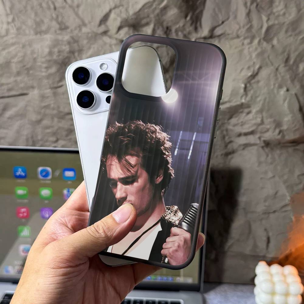 J-Jeff B-Buckley For IPhone 16 15 11 12 13 14 17 Pro Max PLUS Pro Soft Corrugated Silicone Back Phone Case