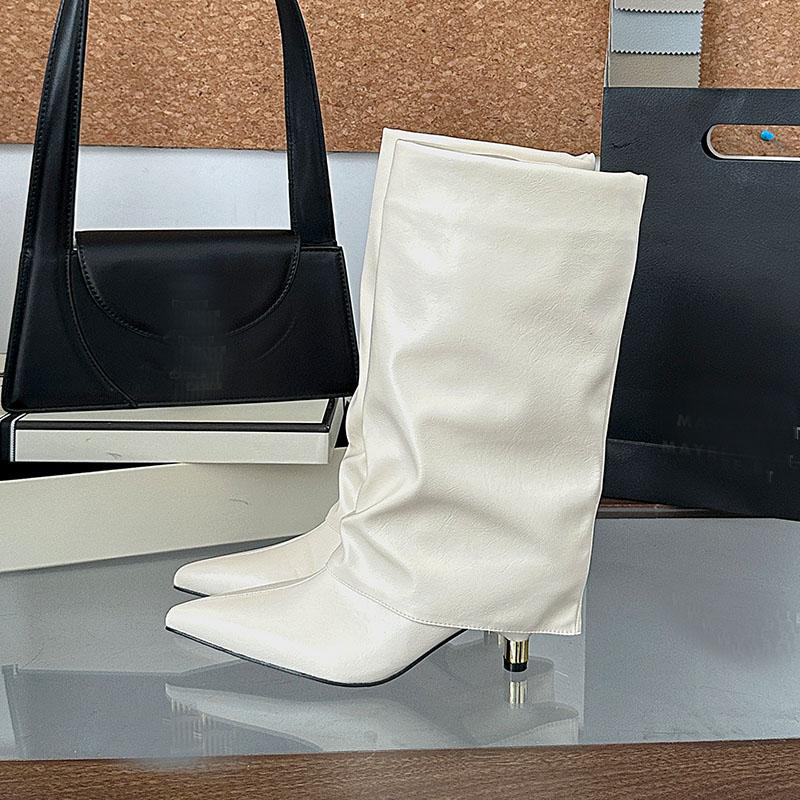 Móda Móda Nazouvací Obuv Ženy Kotníkové Westernové Boty S Nízkým Podpatkem Boty Dámské Špičaté Dámské Krátké Moderní Boty Boty