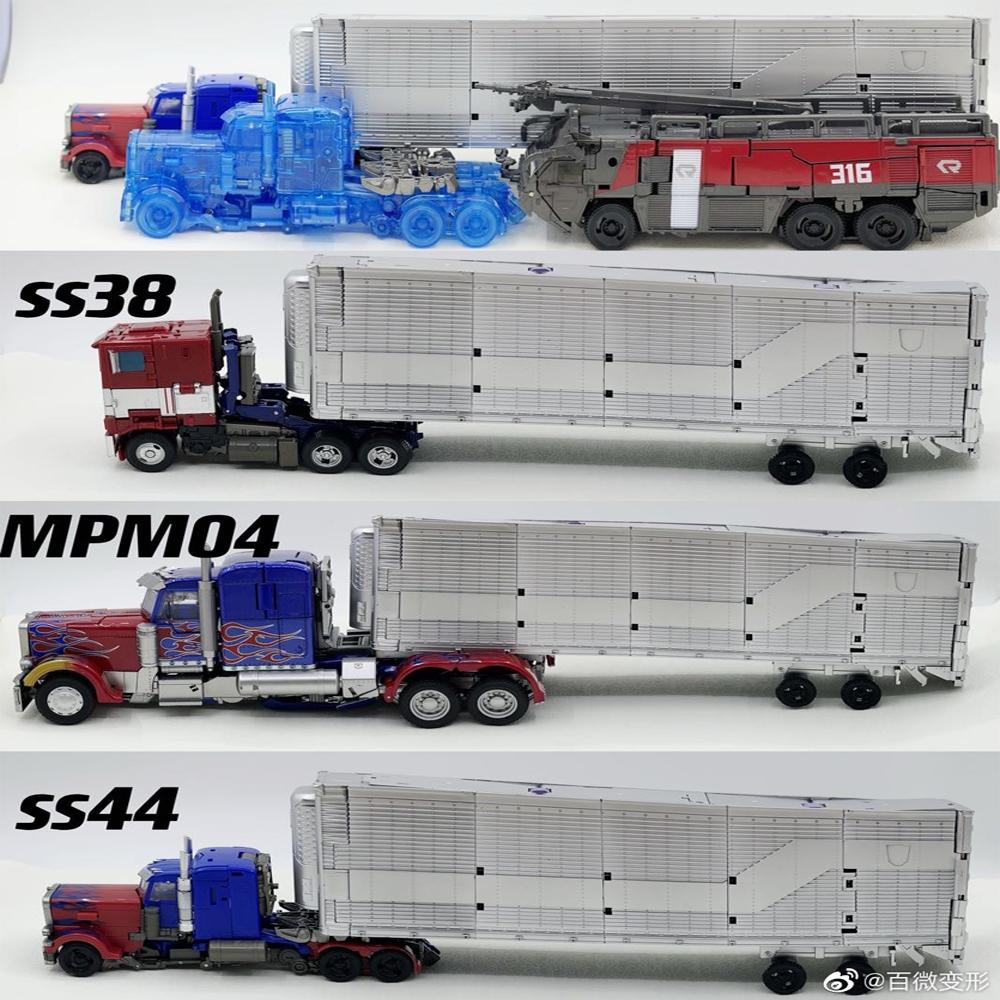 BAIWEI Roboter-Anhänger CY01 Verformungsspielzeug Taktischer Container TW1122 Optimus Commander Actionfigur