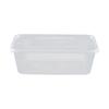 750ml Disposable Rectangular Meal Prep Containers