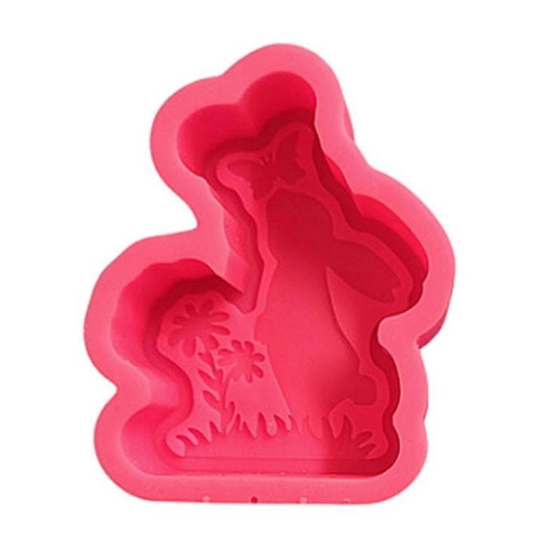 Rabbit Resin Molds Easter Molds for DIY Soap Fondant Decorations Baking